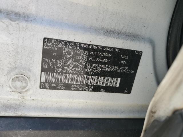 2021 TOYOTA RAV4 LE - 2T3F1RFV9MW157719
