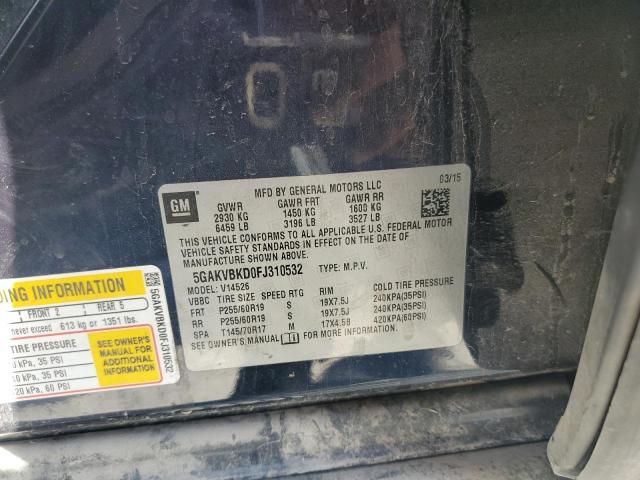 2015 BUICK ENCLAVE #3315697711