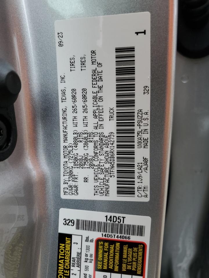 Lot #3020859786 2024 TOYOTA TUNDRA CRE