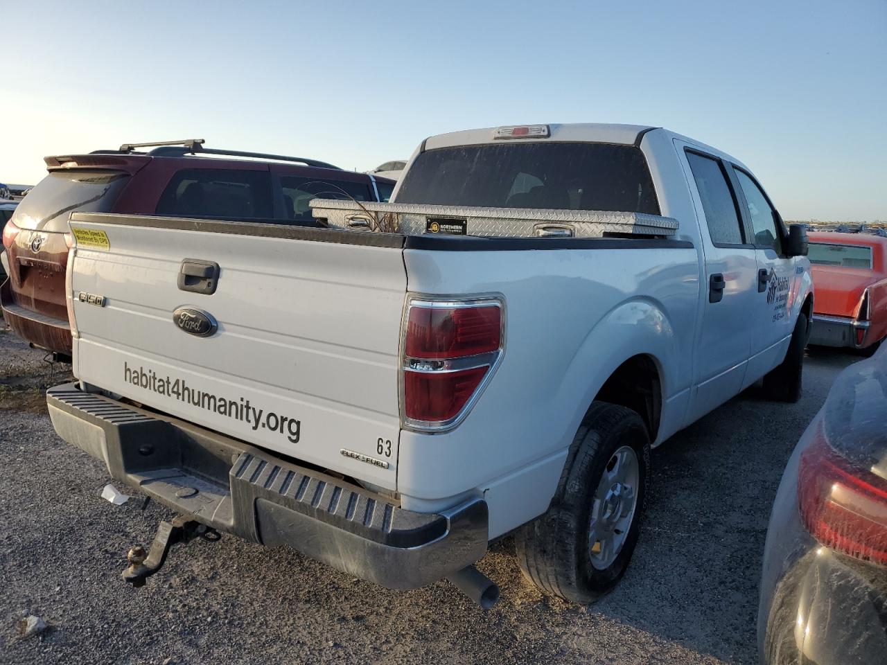 Lot #2950937040 2014 FORD F150 SUPER