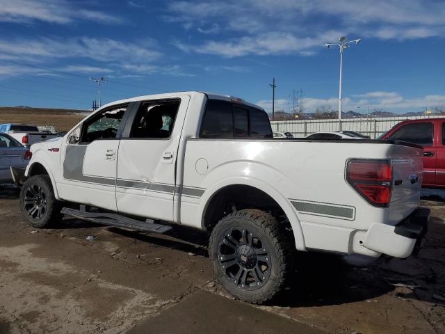 FORD F150 SUPER 2013 white  flexible fuel 1FTFW1EF1DFA82710 photo #3