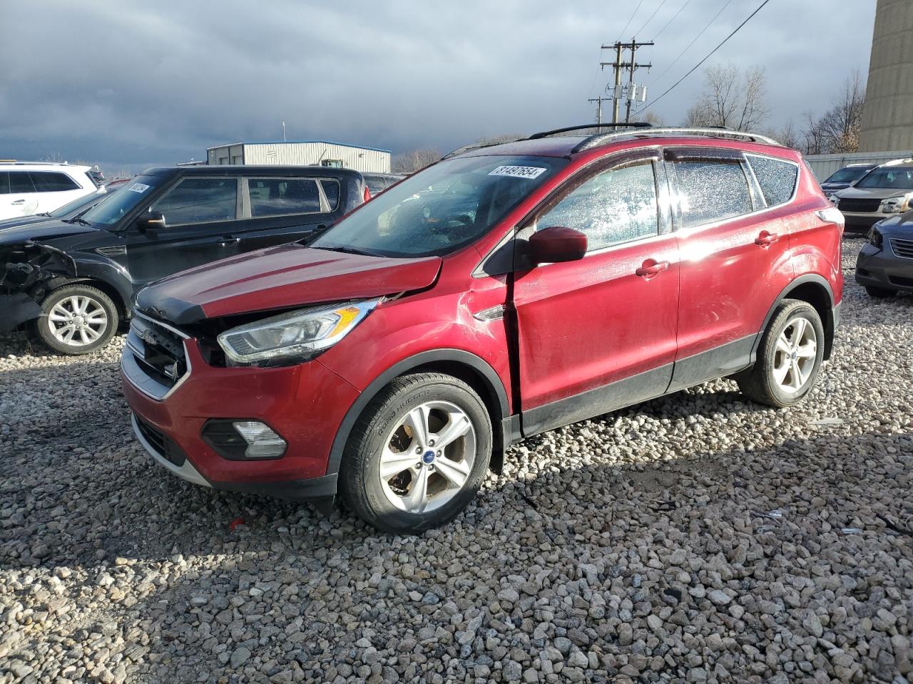 Lot #3034662404 2017 FORD ESCAPE SE