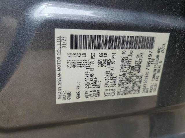 2023 NISSAN ROGUE SL - 5N1BT3CB8PC796497