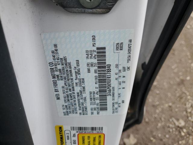 2015 FORD FUSION TIT - 3FA6P0K9XFR178840
