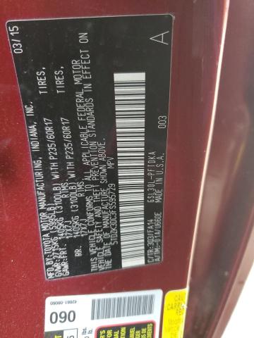 2015 TOYOTA SIENNA - 5TDZK3DC3FS595729