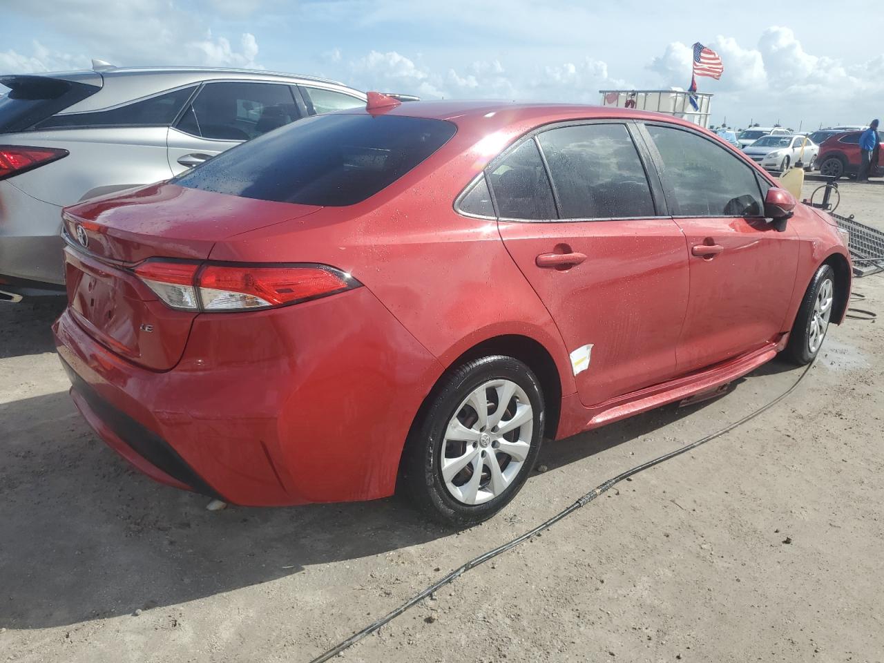 Lot #2974721056 2021 TOYOTA COROLLA LE