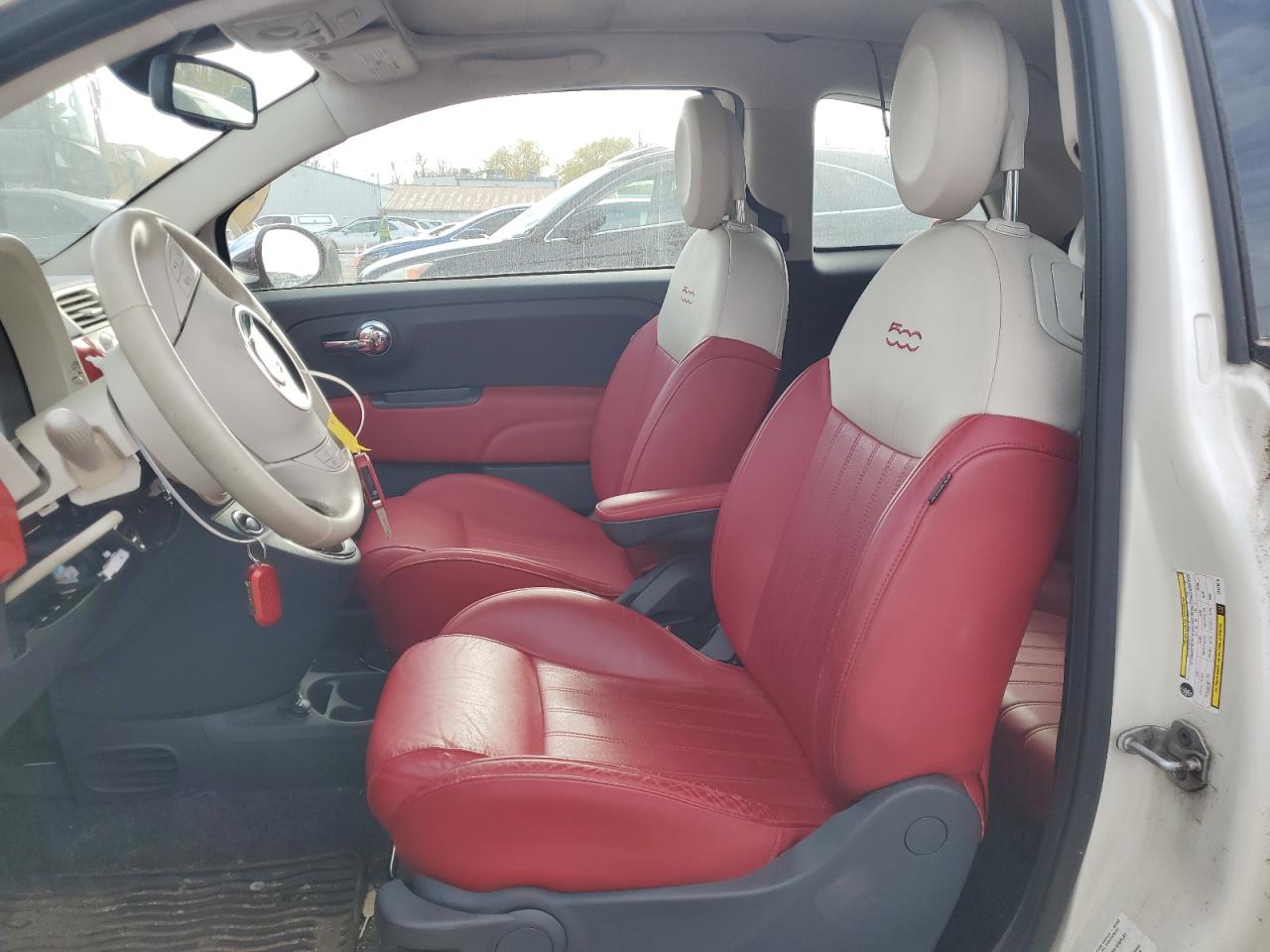 Lot #2952605260 2013 FIAT 500 LOUNGE