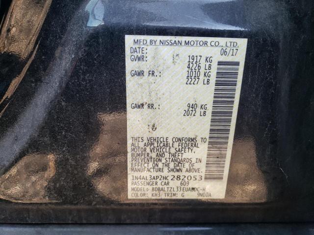 2017 NISSAN ALTIMA 2.5 1N4AL3AP2HC282053
