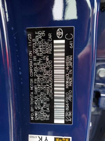 2024 TOYOTA PRIUS LE - JTDACAAU5R3021070