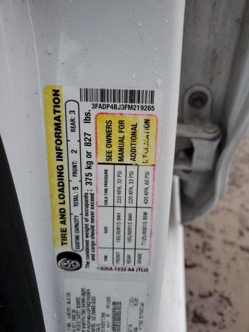 2015 FORD FIESTA SE - 3FADP4BJ3FM219265