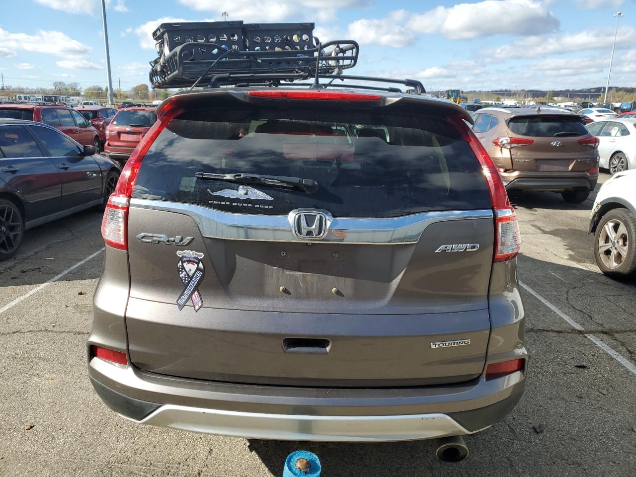 Lot #2989045600 2015 HONDA CR-V TOURI