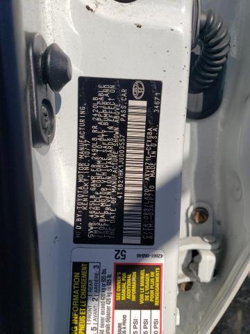 2018 TOYOTA CAMRY HYBR - 4T1B21HK1JU003557