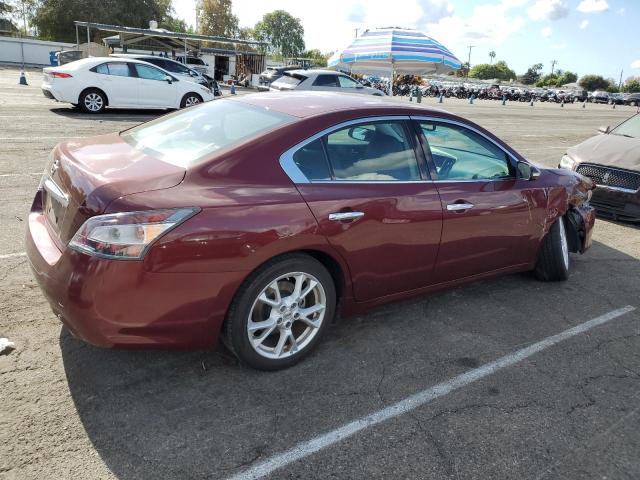 NISSAN MAXIMA S 2013 maroon  gas 1N4AA5AP3DC837832 photo #4