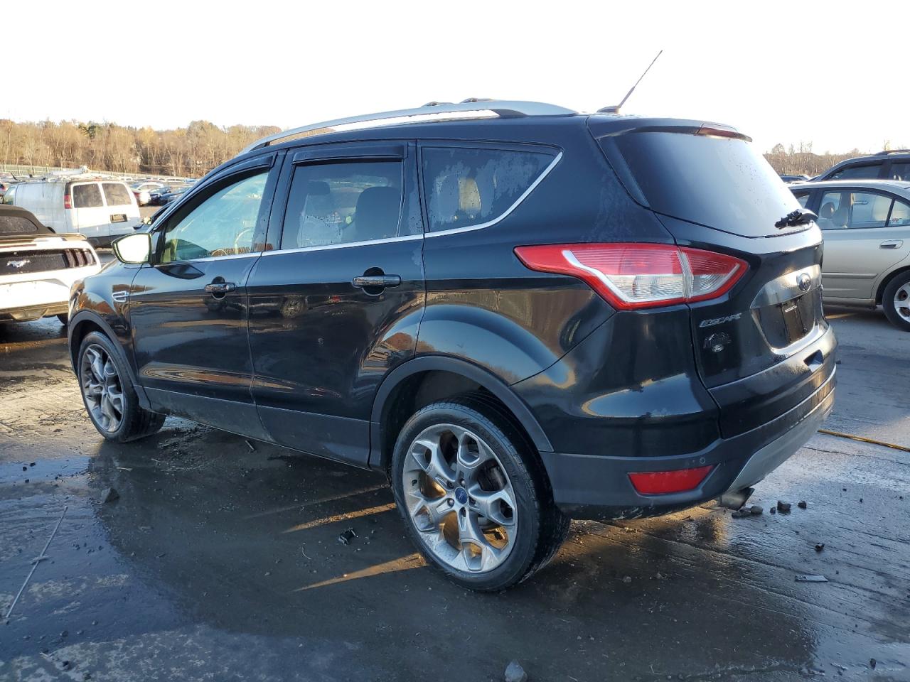 Lot #3028599939 2014 FORD ESCAPE TIT