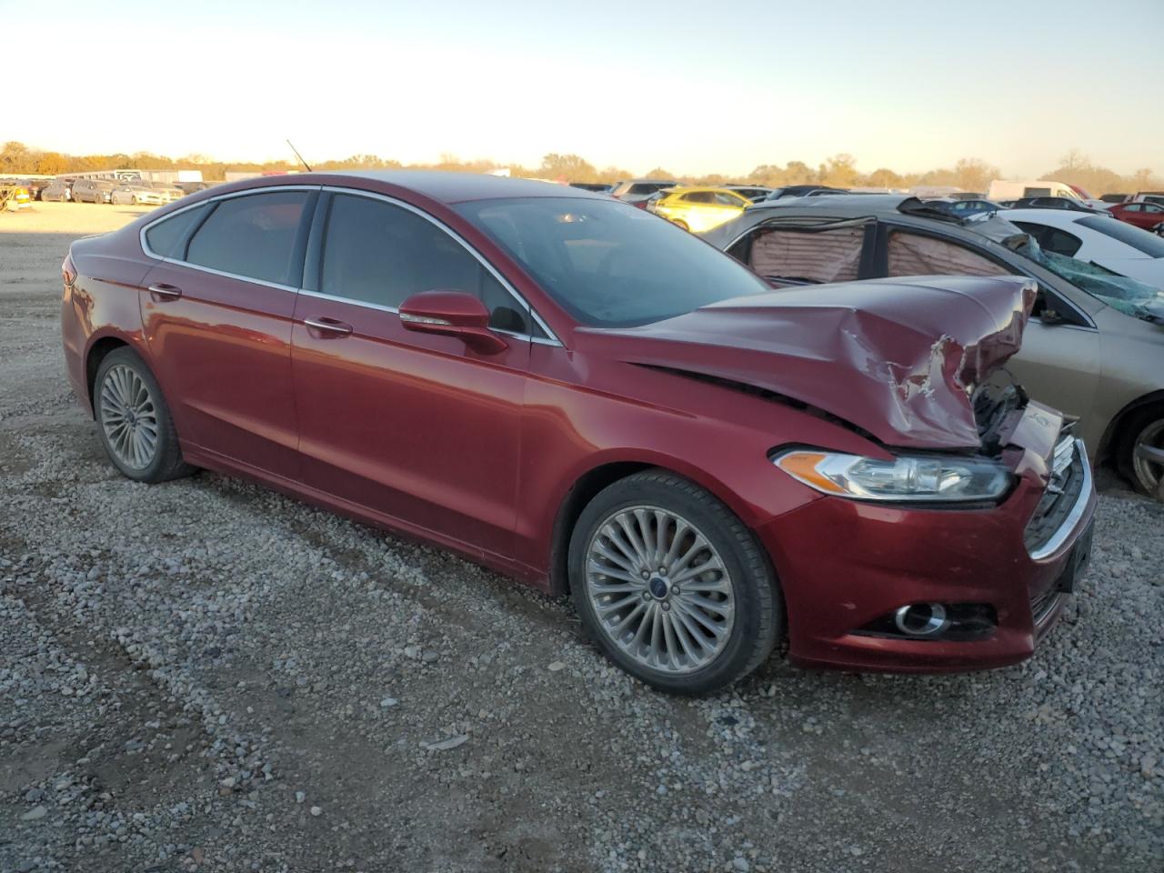 Lot #3020859779 2016 FORD FUSION TIT