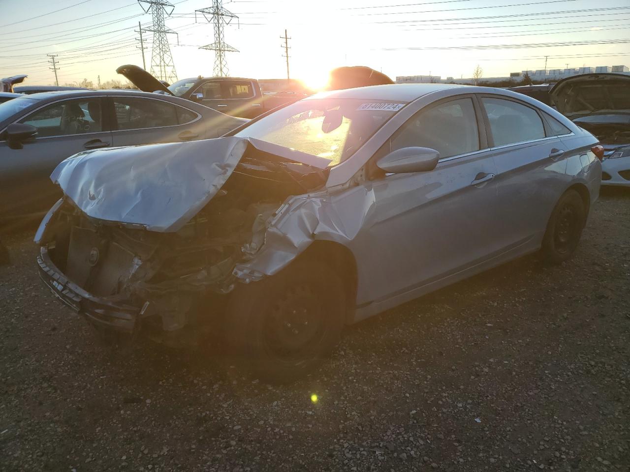 Lot #2996357350 2011 HYUNDAI SONATA GLS