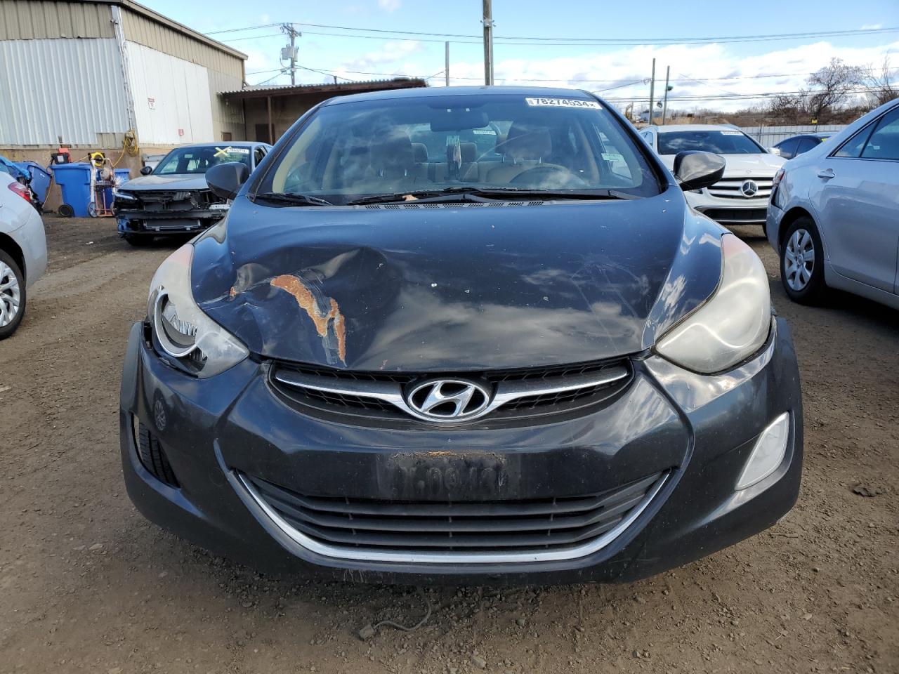 Lot #2993284855 2013 HYUNDAI ELANTRA GL