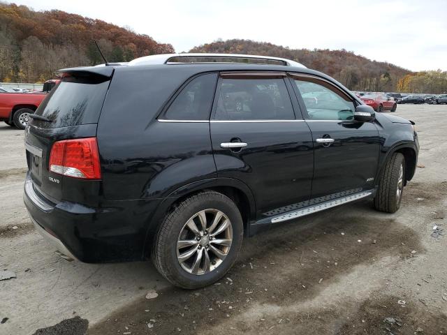 KIA SORENTO SX 2012 black  gas 5XYKWDA29CG288713 photo #4