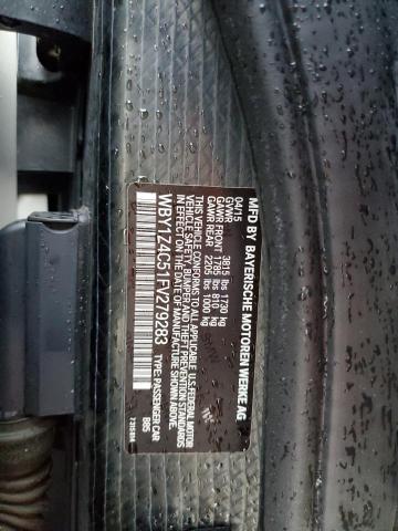 2015 BMW I3 REX - WBY1Z4C51FV279283