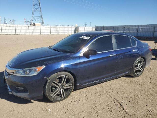 HONDA ACCORD SPO 2016 blue  gas 1HGCR2F5XGA167778 photo #1