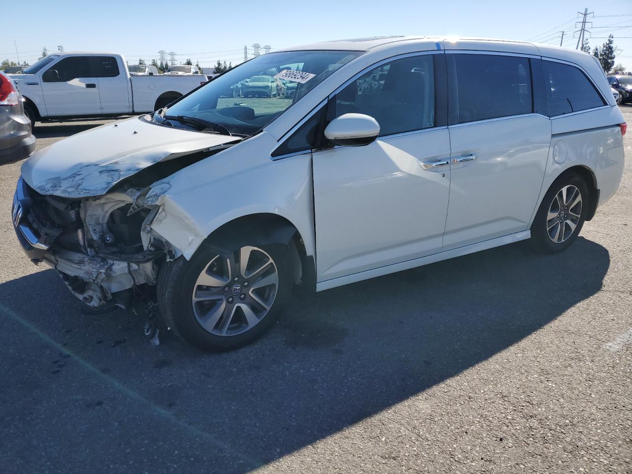 Lot #2986371174 2015 HONDA ODYSSEY TO