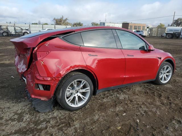 TESLA MODEL Y 2023 red  electric 7SAYGDEE6PF912768 photo #4