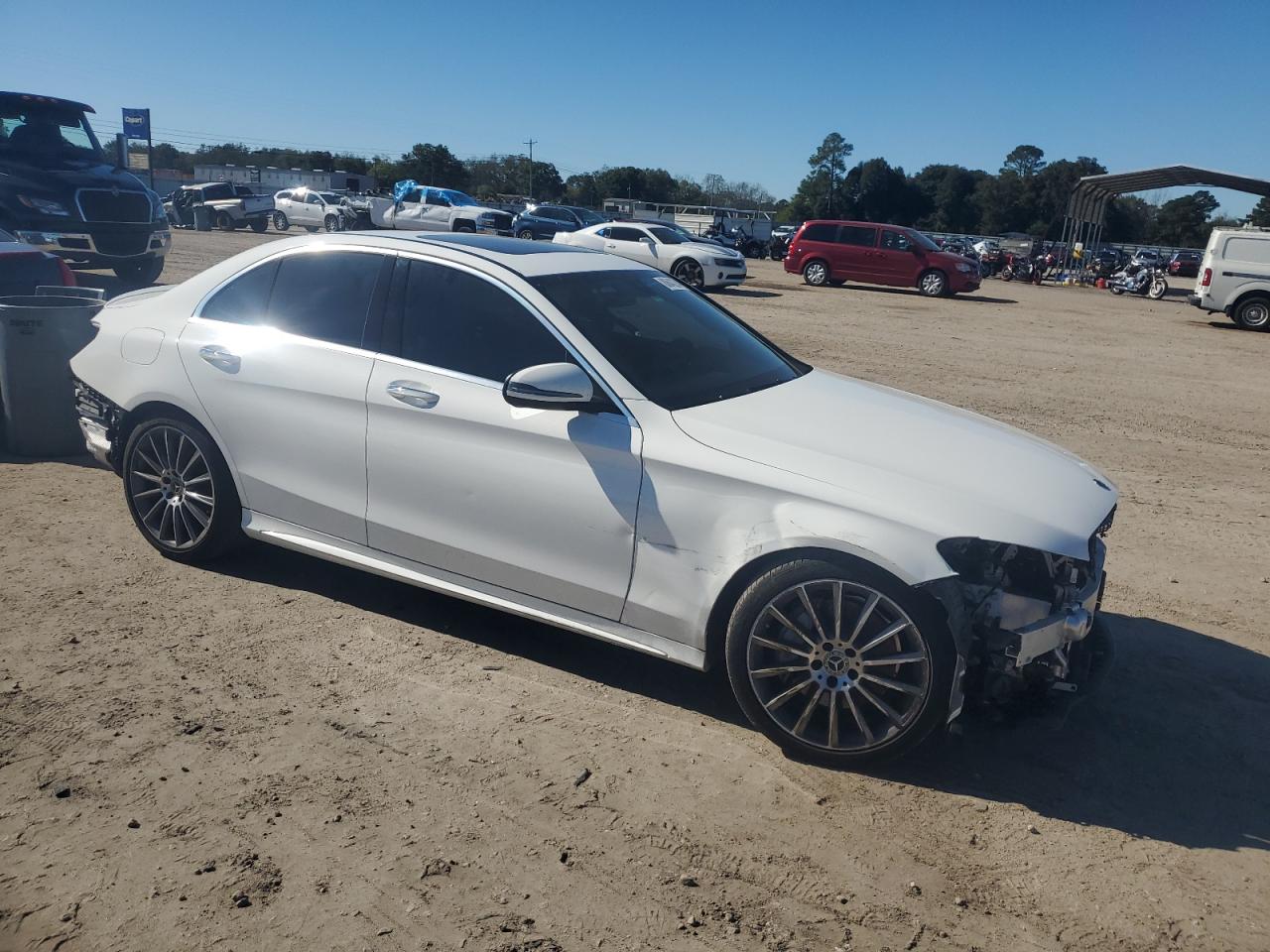 Lot #3021148425 2020 MERCEDES-BENZ C 300