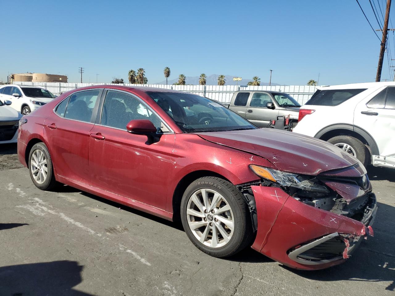 Lot #3020233490 2021 TOYOTA CAMRY LE