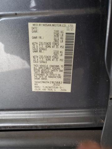 2015 NISSAN MURANO S - 5N1AZ2MH2FN282882
