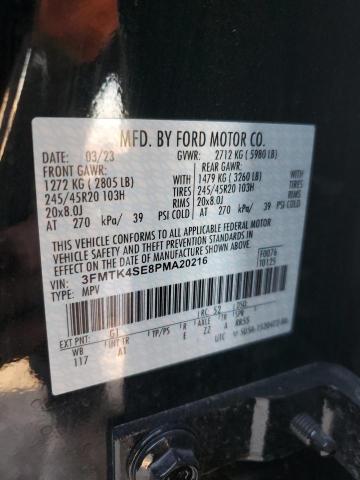 2023 FORD MUSTANG MA - 3FMTK4SE8PMA20216