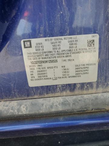2017 CHEVROLET COLORADO L - 1GCGTCEN8H1258526
