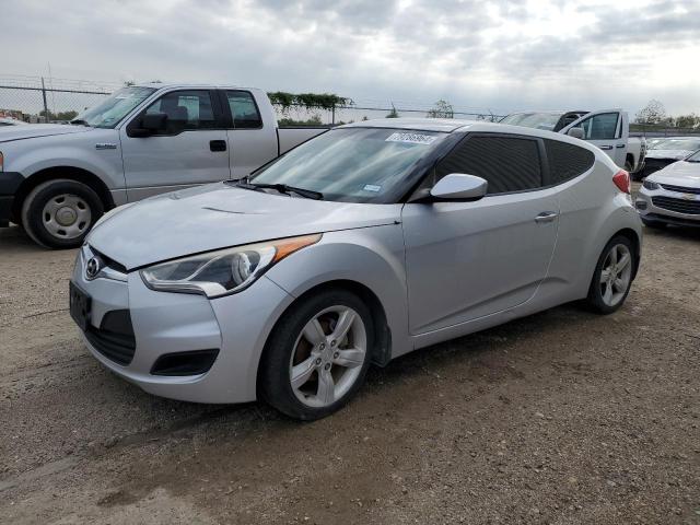 HYUNDAI VELOSTER 2012 silver  gas KMHTC6AD2CU026665 photo #1