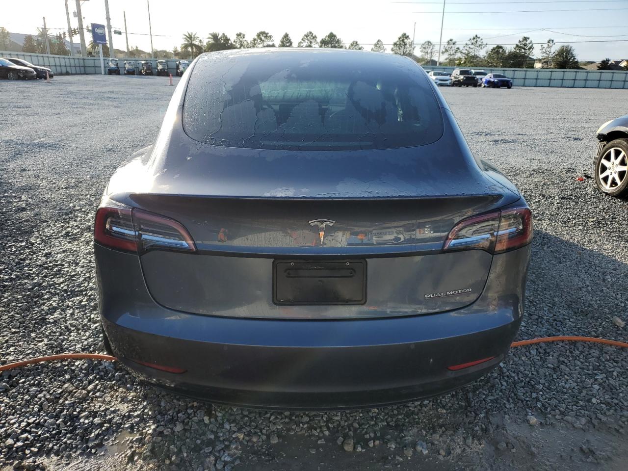 Lot #3051316641 2020 TESLA MODEL 3