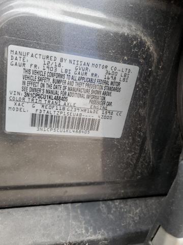 2019 NISSAN KICKS S - 3N1CP5CU1KL488405