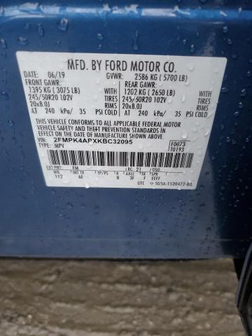2019 FORD EDGE ST - 2FMPK4APXKBC32095