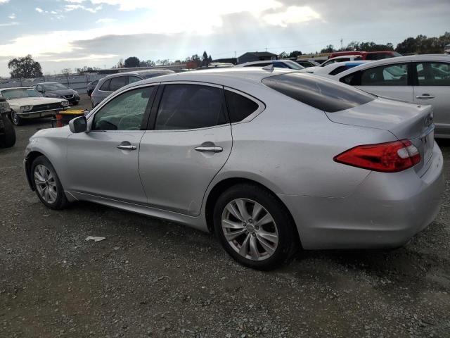 INFINITI M37 X 2011 silver  gas JN1BY1AR4BM373982 photo #3