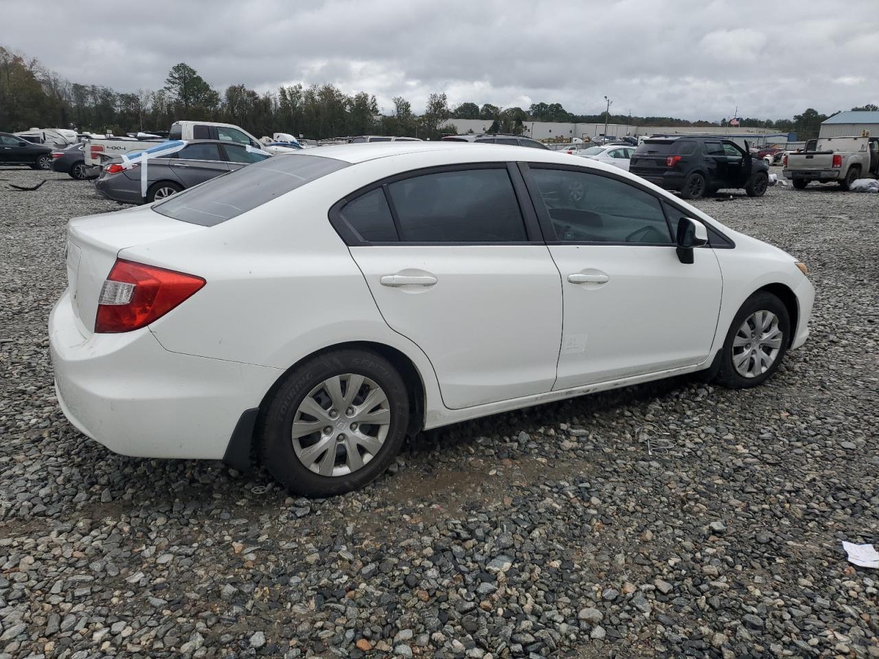 Lot #3029638092 2012 HONDA CIVIC LX