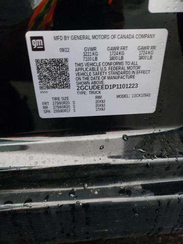 2023 CHEVROLET SILVERADO - 2GCUDEED1P1101223