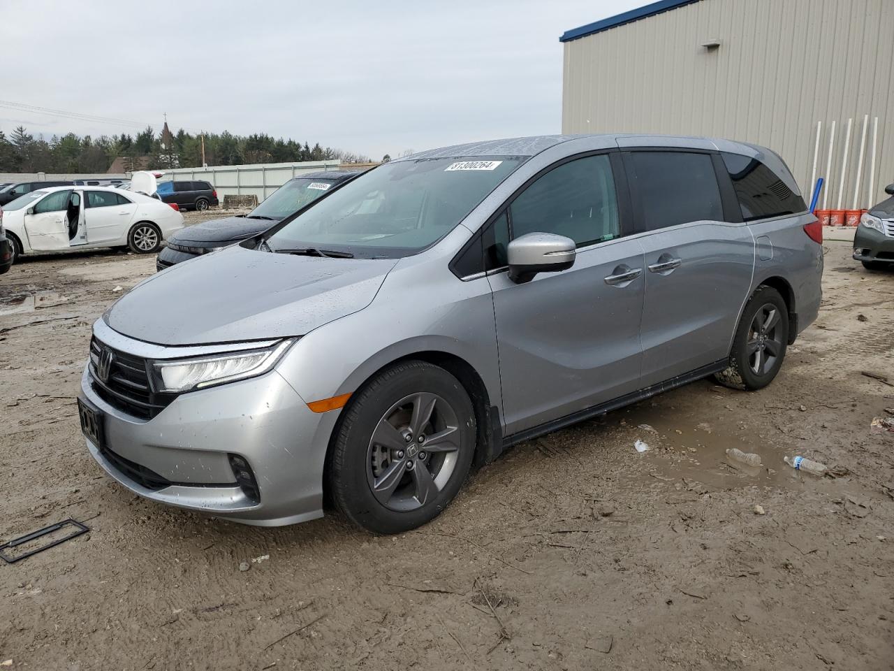 Lot #3033176176 2022 HONDA ODYSSEY EX