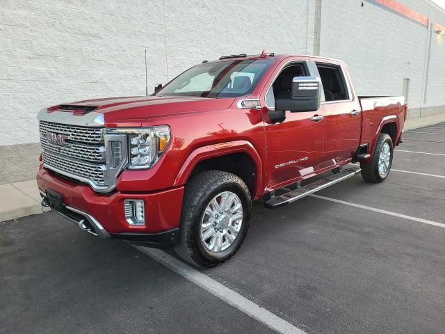 GMC SIERRA K25 2021 burgundy  diesel 1GT49REY7MF143766 photo #3