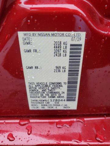 2020 NISSAN ALTIMA SL - 1N4BL4EW4LC128044