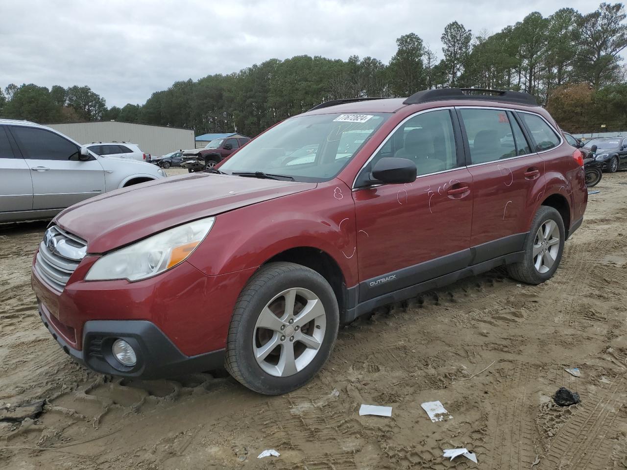 Lot #3027096806 2014 SUBARU OUTBACK 2.