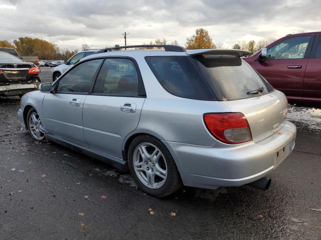 SUBARU IMPREZA WR 2002 silver  gas JF1GG29652G819924 photo #3