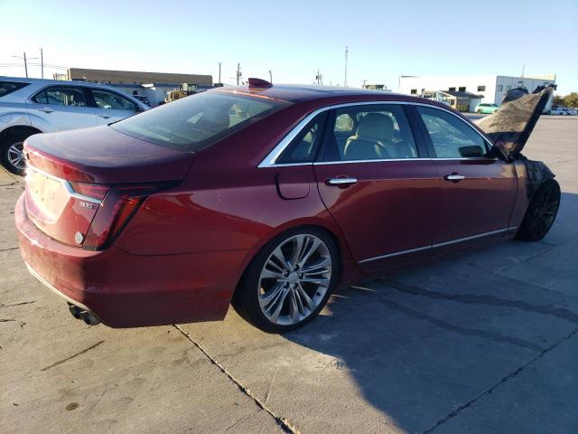 CADILLAC CT6 LUXURY 2019 burgundy  gas 1G6KB5RS8KU116209 photo #4