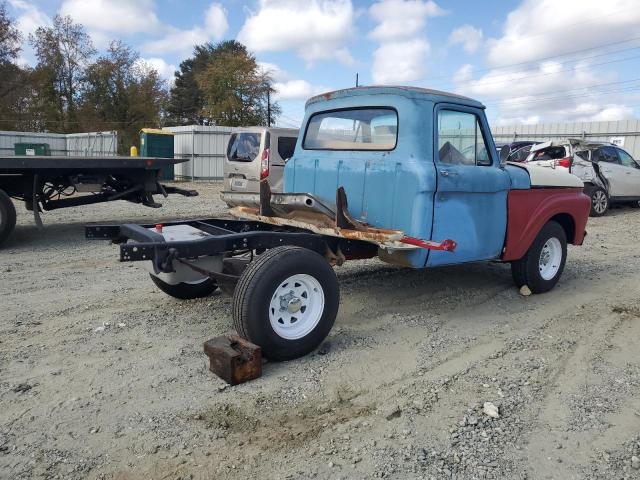 FORD F-100 1966 blue   F10AN831159 photo #4