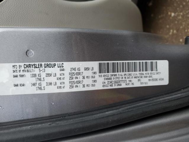 VIN 2C4RC1BG6DR777373 2013 CHRYSLER MINIVAN no.12