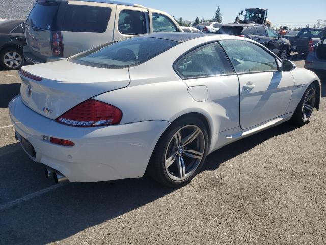 BMW M6 2010 white  gas WBSEH9C52ACY25220 photo #4