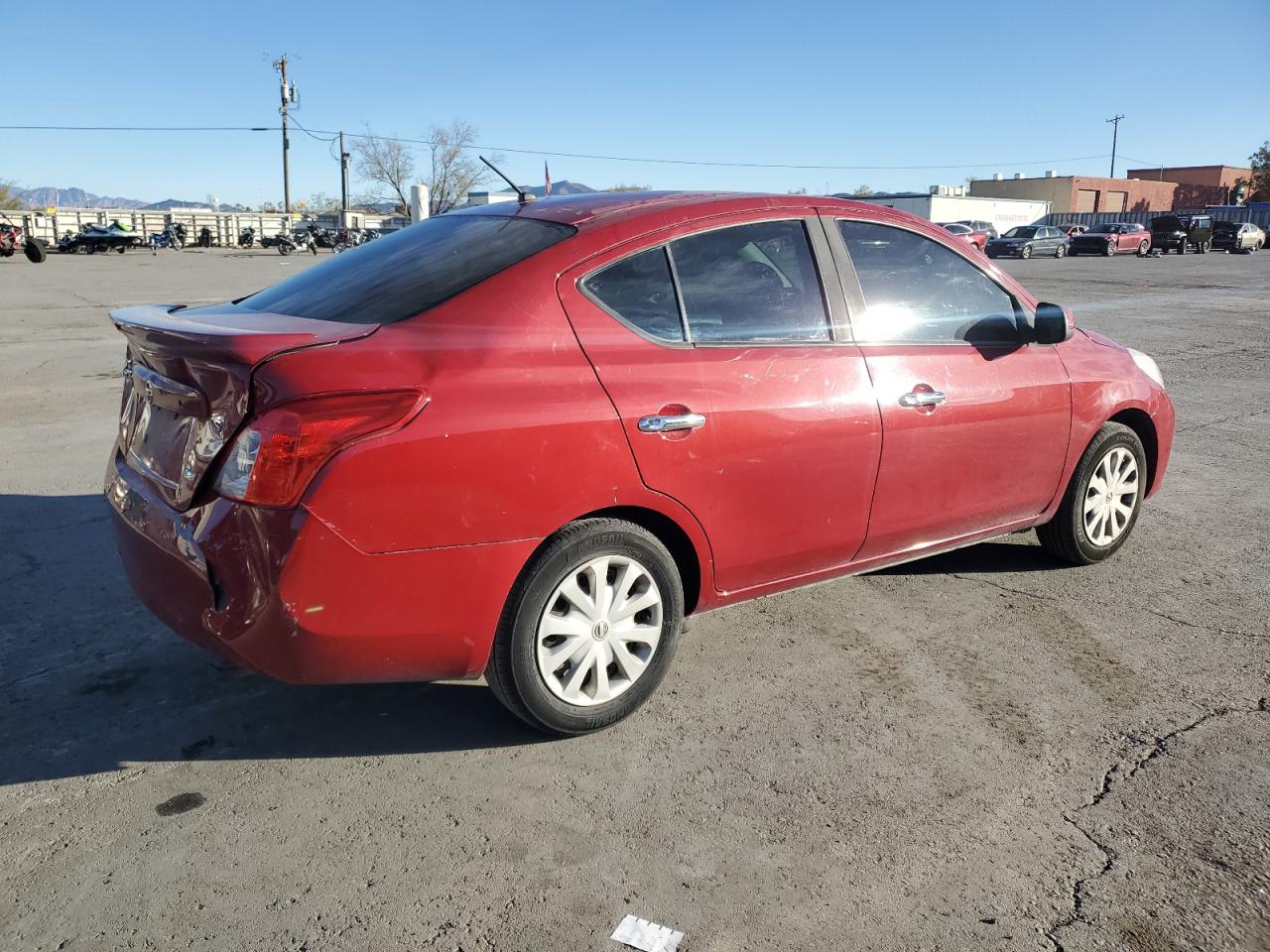 Lot #3029594102 2014 NISSAN VERSA S