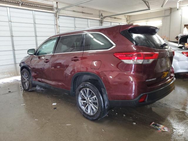 5TDKZRFH4KS370030 Toyota Highlander Se 2019