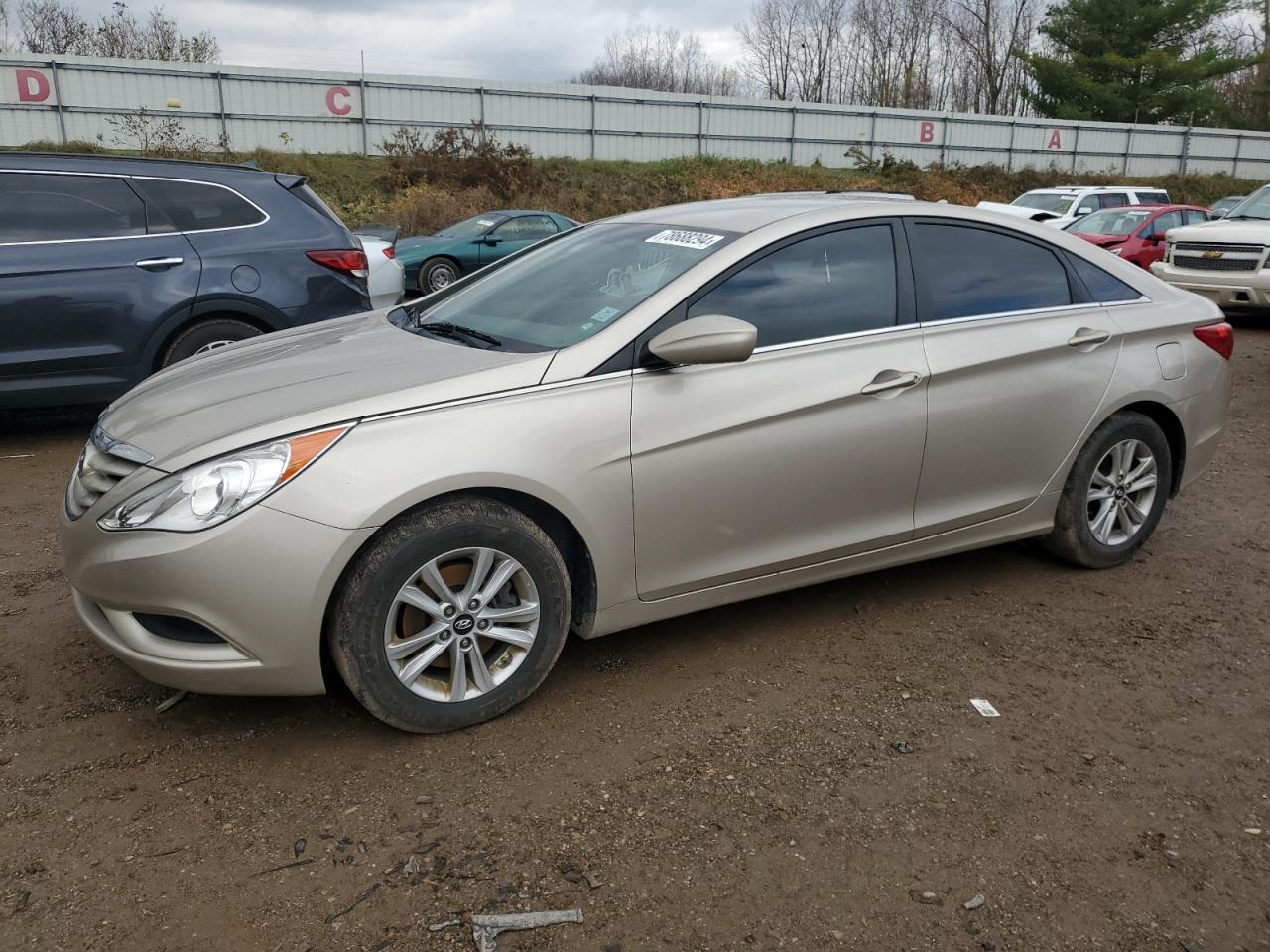 Lot #2959985296 2011 HYUNDAI SONATA GLS